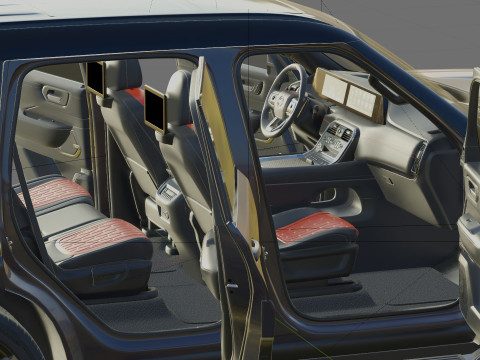 Nissan Patrol Nismo 和 Armada Nismo 2026 带内饰 3D 模型