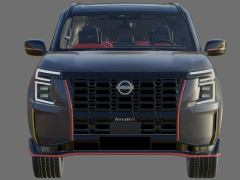 Nissan Patrol Nismo 和 Armada Nismo 2026 带内饰 3D 模型