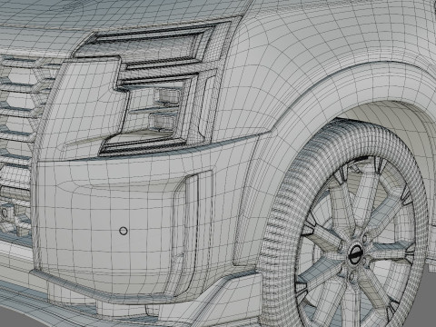 Nissan Patrol Nismo 和 Armada Nismo 2026 带内饰 3D 模型