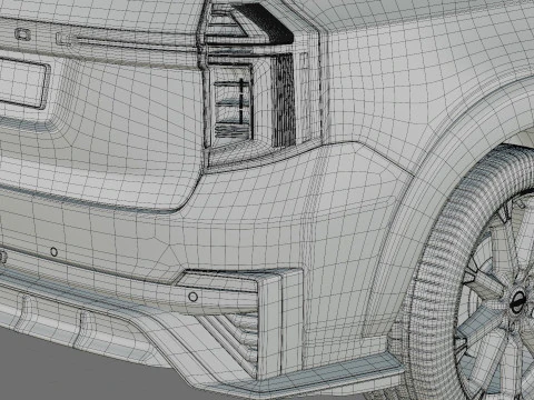 इंटीरियर के साथ निसान पेट्रोल निस्मो और आर्मडा निस्मो 2026 3D मॉडल