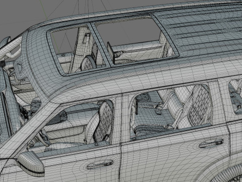 Nissan Patrol Nismo 和 Armada Nismo 2026 带内饰 3D 模型