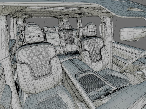 Nissan Patrol Nismo 和 Armada Nismo 2026 带内饰 3D 模型