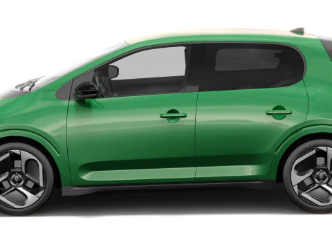 Renault Twingo E-Tech EV 2027 with interior 3D Model