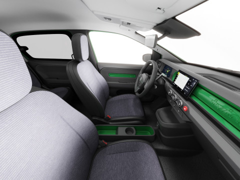 Renault Twingo E-Tech EV 2027 com interior Modelo 3D
