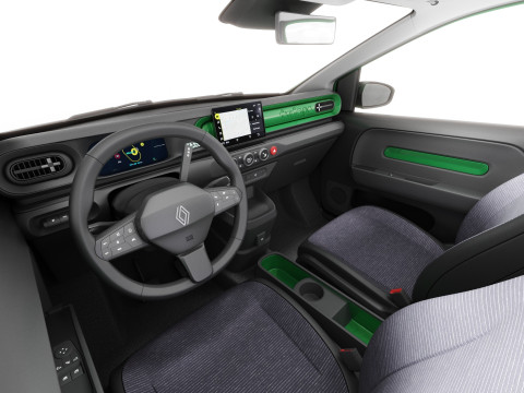 Renault Twingo E-Tech EV 2027 com interior Modelo 3D