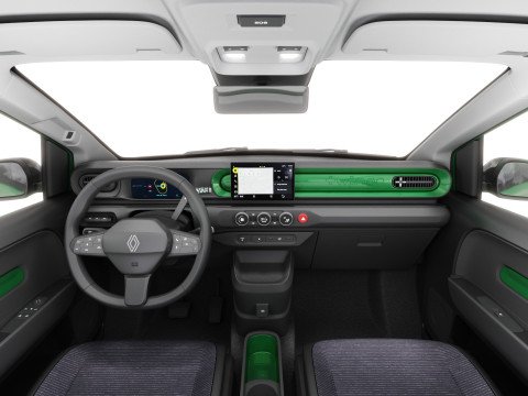 Renault Twingo E-Tech EV 2027 com interior Modelo 3D