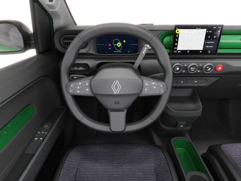 Renault Twingo E-Tech EV 2027 com interior Modelo 3D