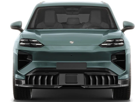Porsche Cayenne Turbo Elettrica 2027 con interni Modello 3D