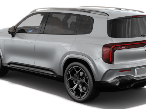 인테리어가 포함된 Mercedes-Benz GLB 2027 AMG 라인 3D 모델