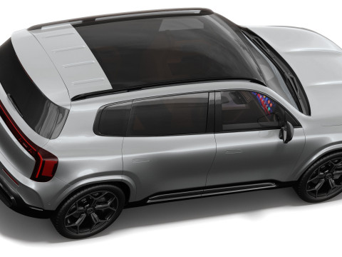 인테리어가 포함된 Mercedes-Benz GLB 2027 AMG 라인 3D 모델