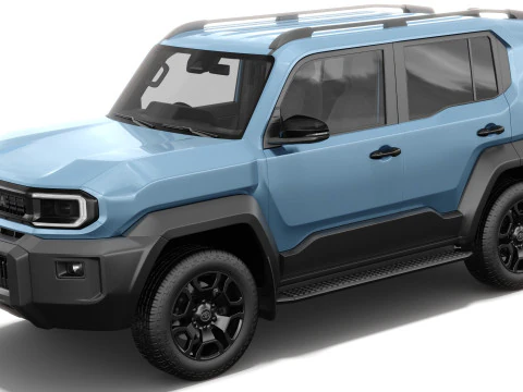 Toyota Land Cruiser FJ 2027 con interni Modello 3D