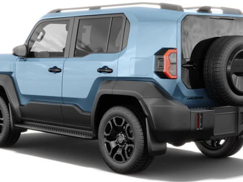 Toyota Land Cruiser FJ 2027 con interni Modello 3D