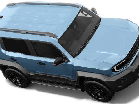 Toyota Land Cruiser FJ 2027 con interni Modello 3D