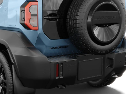 Toyota Land Cruiser FJ 2027 con interni Modello 3D