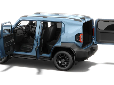 Toyota Land Cruiser FJ 2027 con interni Modello 3D