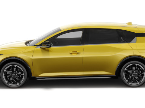 Kia K4 2026 with interior 3D Model