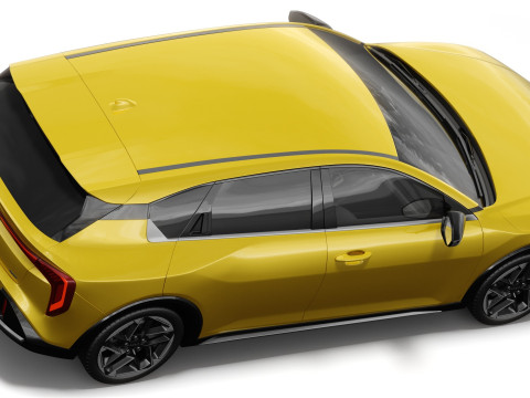 Kia K4 2026 with interior 3D Model