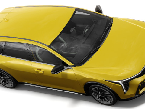 Kia K4 2026 with interior 3D Model