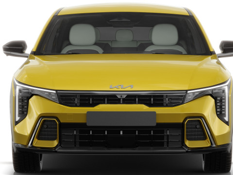 Kia K4 2026 with interior 3D Model