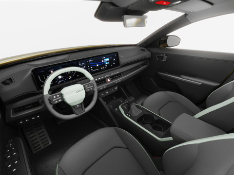 Kia K4 2026 with interior 3D Model