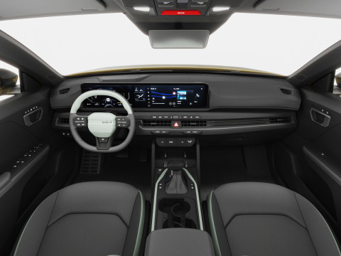 Kia K4 2026 with interior 3D Model