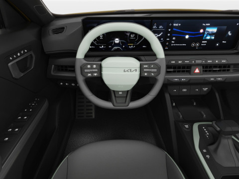 Kia K4 2026 with interior 3D Model