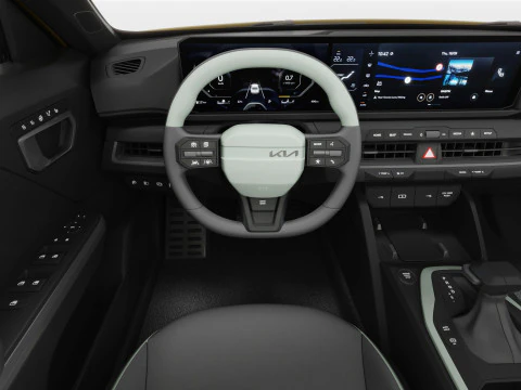 Kia K4 2026 with interior 3D Model