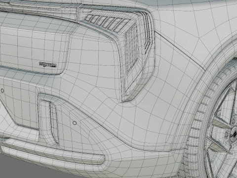 Kia K4 2026 with interior 3D Model