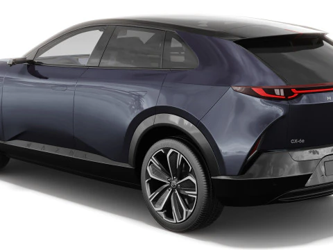 Mazda CX-6e EZ-60 2027 con interni Modello 3D