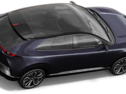 Mazda CX-6e EZ-60 2027 con interni Modello 3D