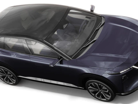 Mazda CX-6e EZ-60 2027 con interni Modello 3D