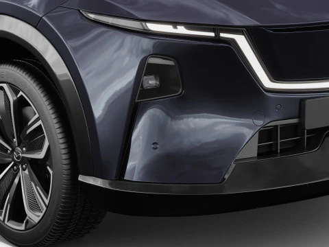 Mazda CX-6e EZ-60 2027 con interni Modello 3D