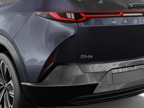 Mazda CX-6e EZ-60 2027 con interni Modello 3D