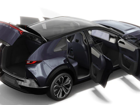 Mazda CX-6e EZ-60 2027 con interni Modello 3D