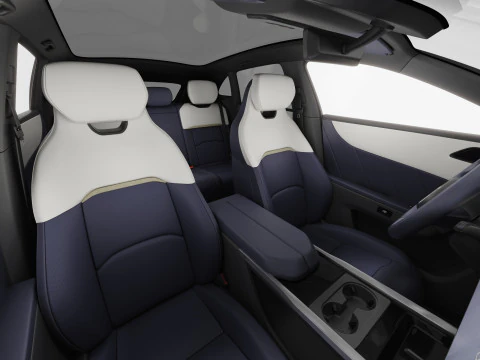 Mazda CX-6e EZ-60 2027 con interni Modello 3D