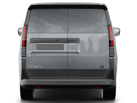 Renault Trafic e-tech 2027 with interior 3D Model