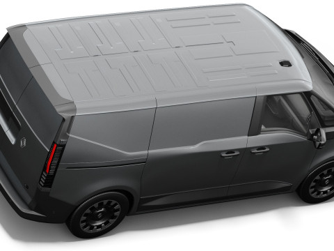 Renault Trafic e-tech 2027 met interieur 3D Model