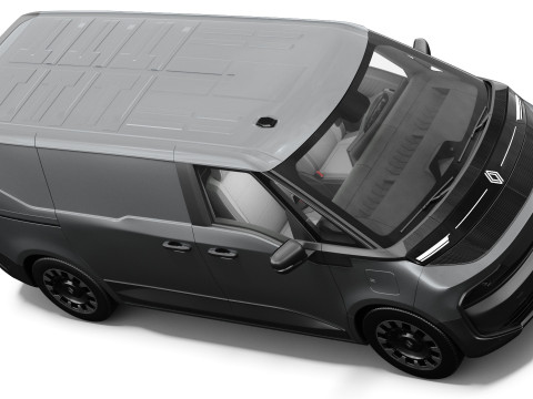 Renault Trafic e-tech 2027 met interieur 3D Model