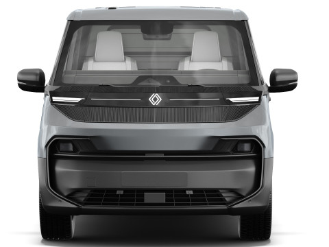 Renault Trafic e-tech 2027 met interieur 3D Model