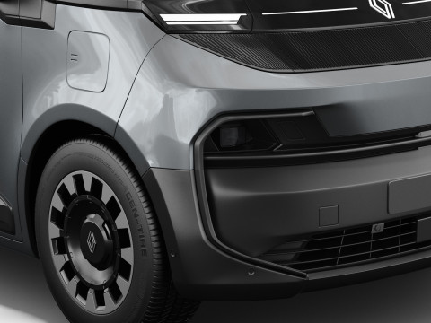 Renault Trafic e-tech 2027 met interieur 3D Model