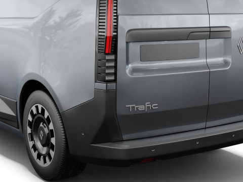 Renault Trafic e-tech 2027 met interieur 3D Model
