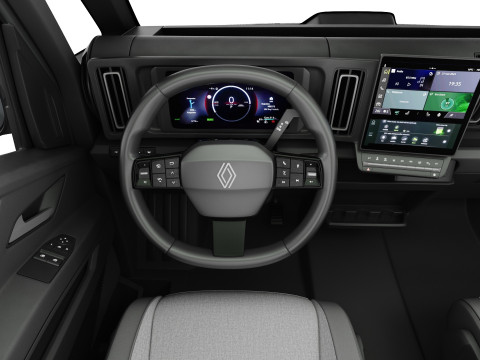 Renault Trafic e-tech 2027 met interieur 3D Model
