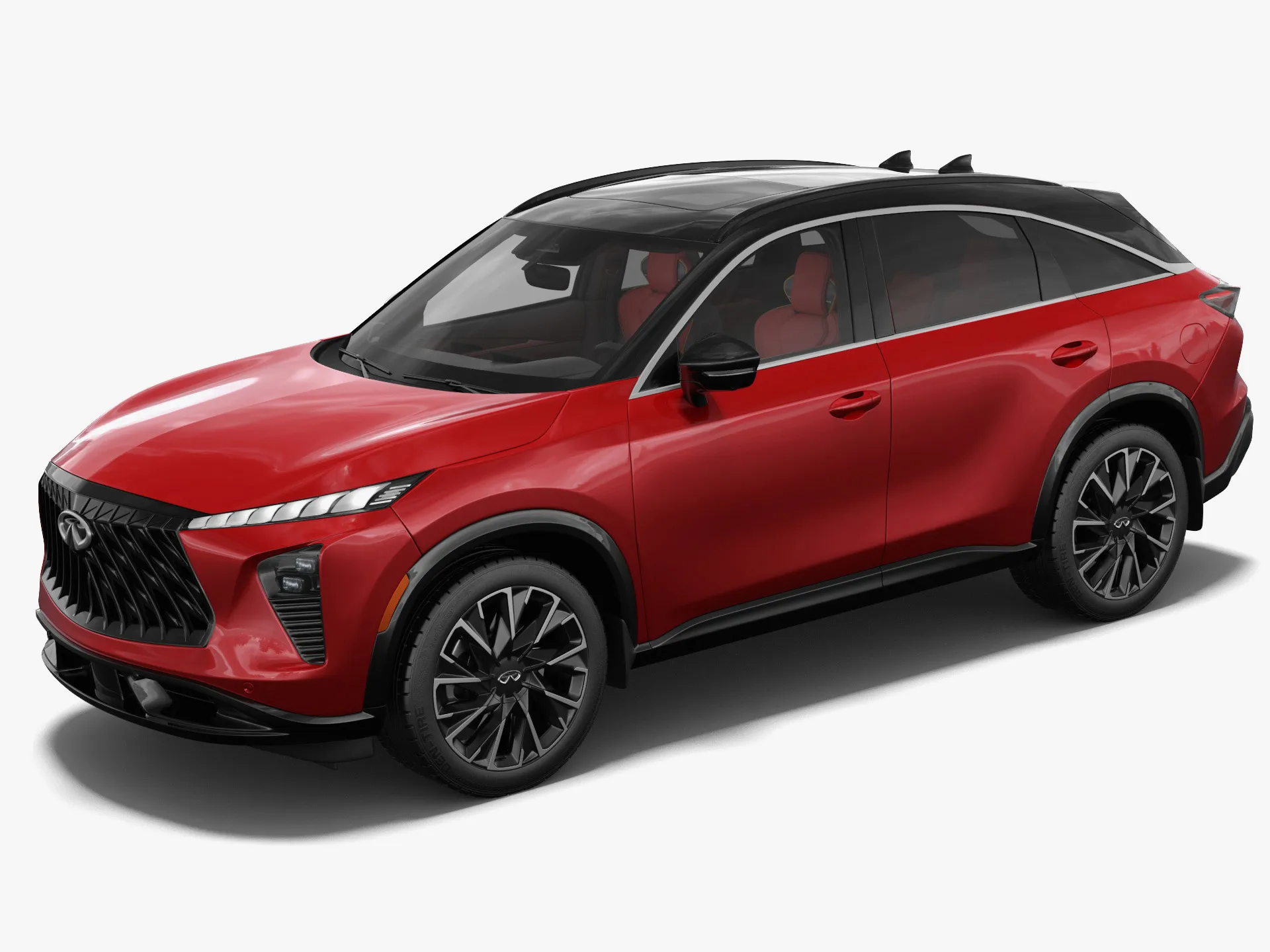 Infiniti QX65 2027 with interior 3D Model .c4d .max .obj .3ds .fbx .stl .blend