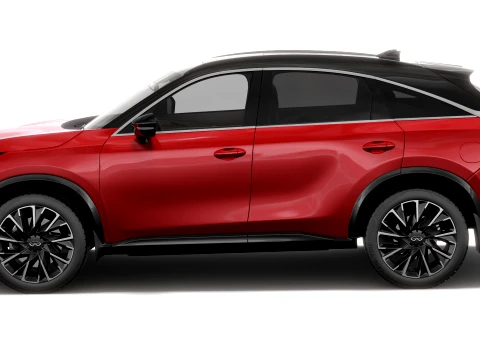 Infiniti QX65 2027 with interior 3D Model