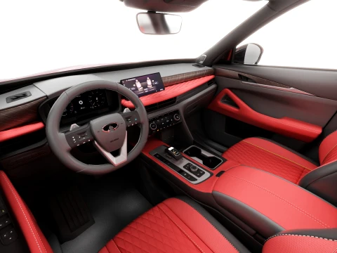 Infiniti QX65 2027 with interior 3D Model
