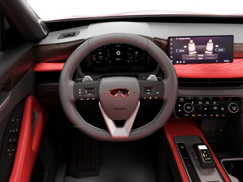 Infiniti QX65 2027 with interior 3D Model