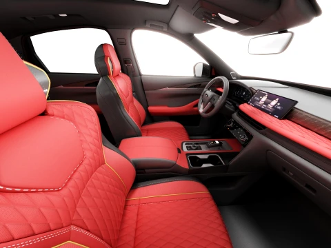 Infiniti QX65 2027 with interior 3D Model