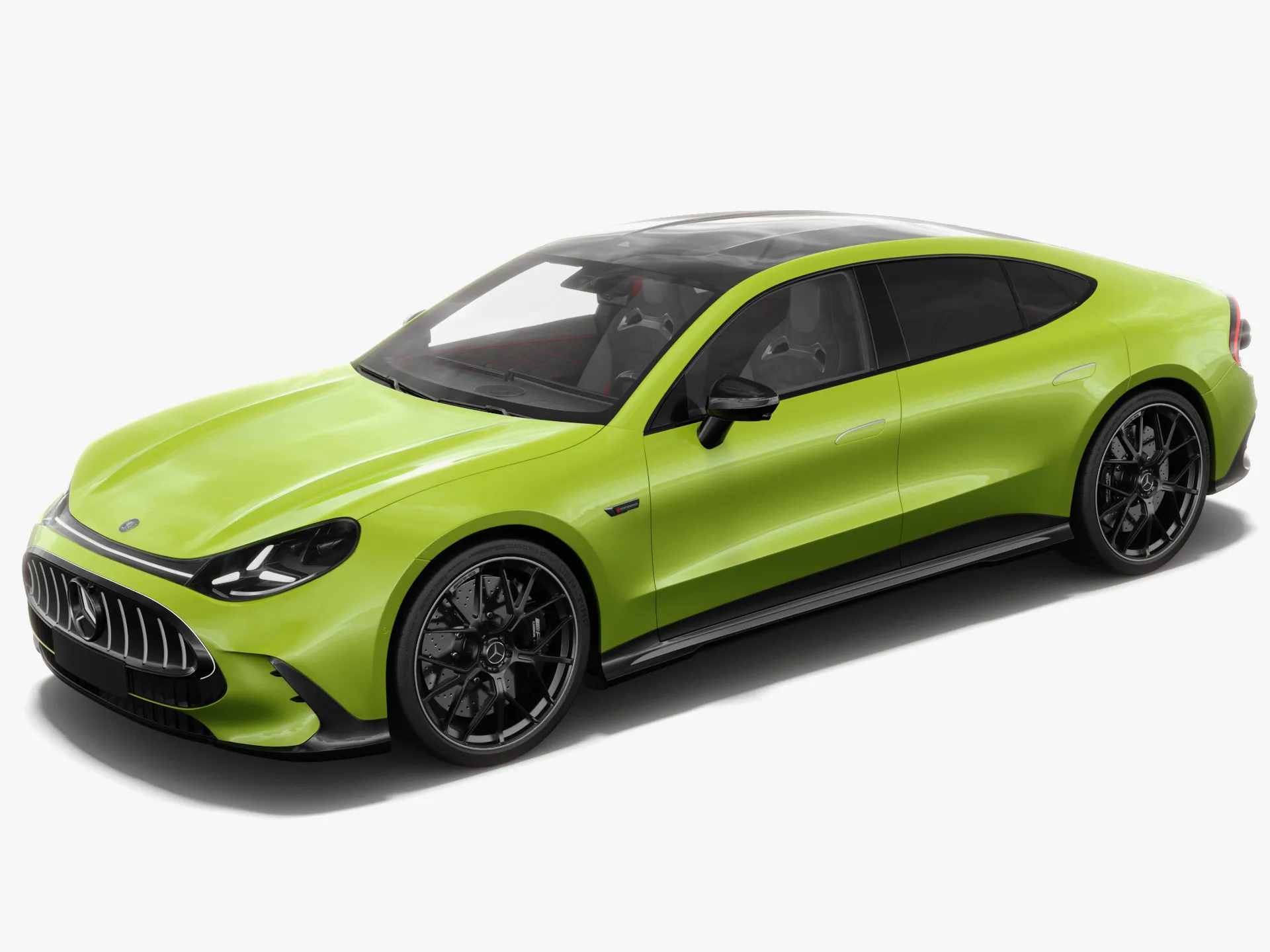 Mercedes-AMG GT 4-Door 2027 3D Model .c4d .max .obj .3ds .fbx .stl .blend