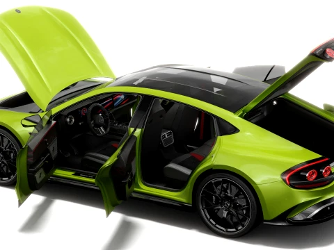 Mercedes-AMG GT 4-Door 2027 3D Model
