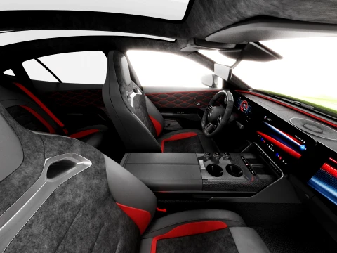 Mercedes-AMG GT 4-Door 2027 3D Model